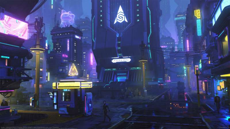 Avalon - Cyberpunk World wallpaper or background