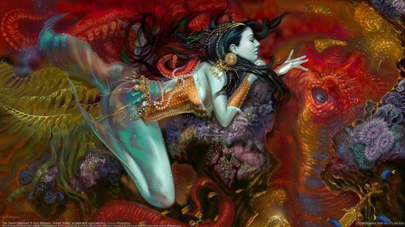 The Devil's Mermaid wallpaper