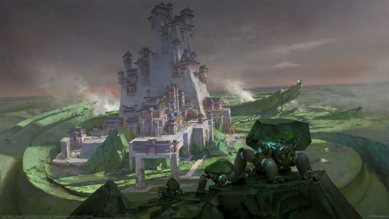 Guild Wars 2 - Dragon's End concept art wallpaper or background