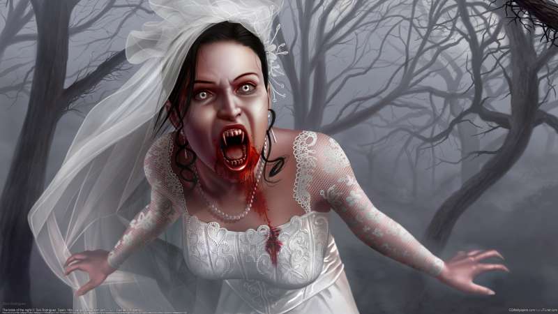 The bride of the night wallpaper