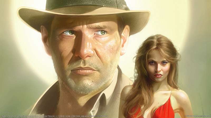 Indiana Jones and the Secrets From Beyond book cover wallpaper or background