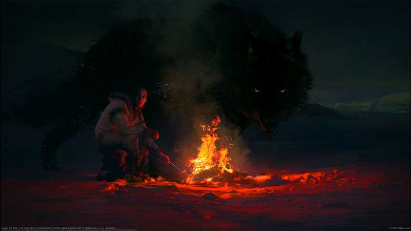Call of the Wild - The Black Wolf wallpaper or background