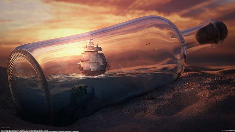 Ship in a Bottle wallpaper or background