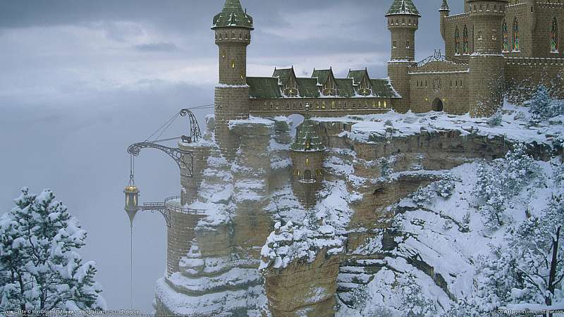 Snow Castle wallpaper or background