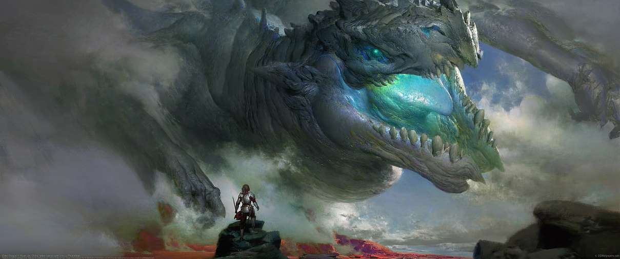 Elder Dragon ultrawide wallpaper