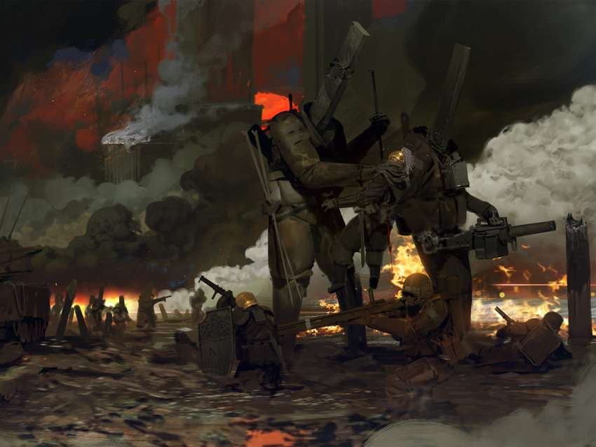 Mikhail Borulko Wallpaper Insomnia Game War 1080p Horizontal