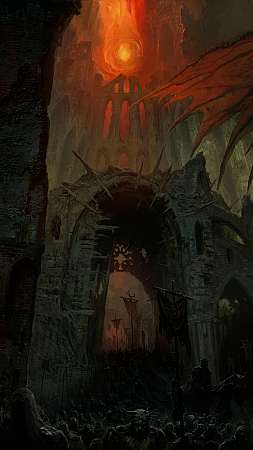 Minas Morgul Mobile Vertical wallpaper