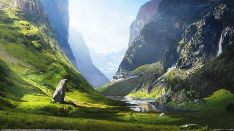The Enchanted Canyon of Szava wallpaper or background