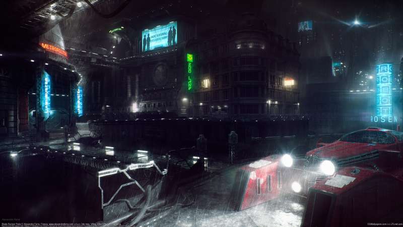 Blade Runner Paris wallpaper or background