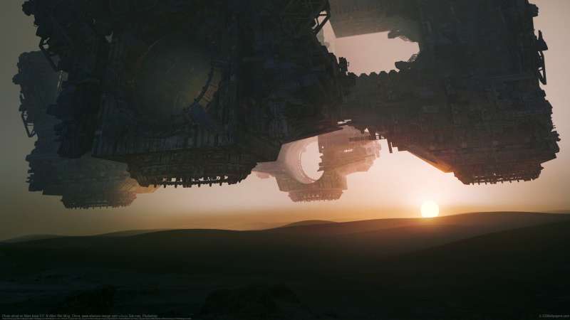 Photo shoot on Mars base 017 wallpaper or background