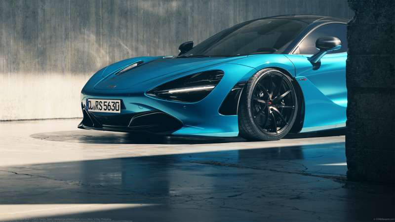 MCLAREN/720S Ludus-Blue wallpaper or background