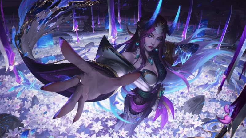 Spirit Bloosom Irelia splash wallpaper or background