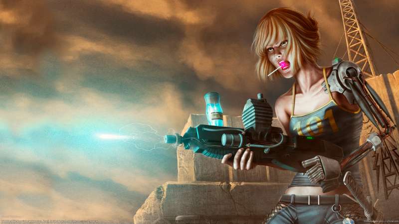 Wasteland Wanderer wallpaper or background