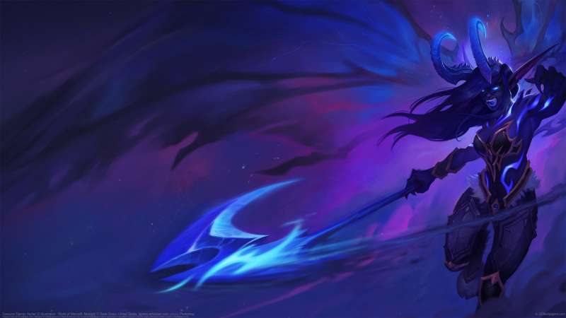 Devourer Demon Hunter UI Illustration - World of Warcraft: Midnight wallpaper or background