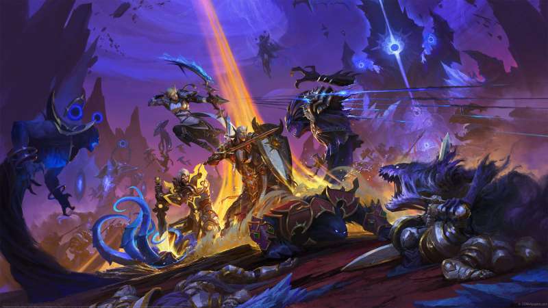 World of Warcraft Midnight 12.0 Key Art Series wallpaper or background