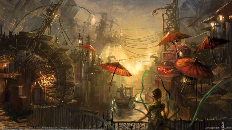 Old Junk Town wallpaper or background
