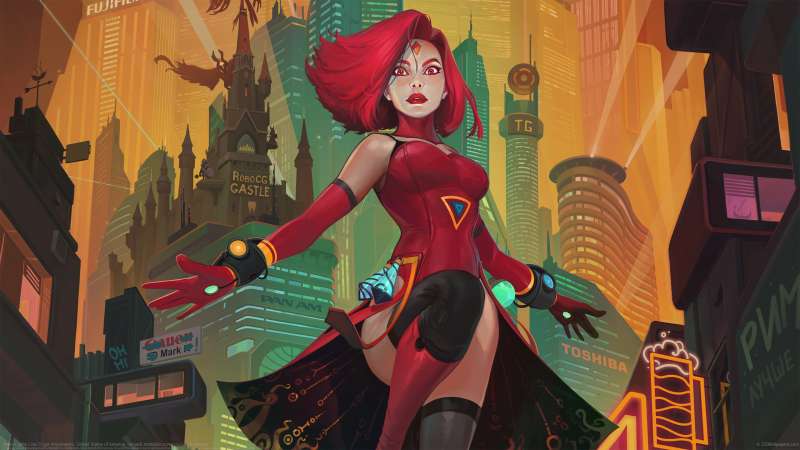 Neon Lights Lina wallpaper or background