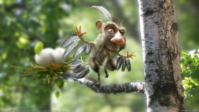 The Flight of a Mouse wallpaper or background