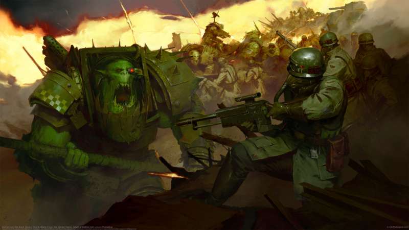 Warhammer 40k Black Library: World Ablaze wallpaper or background