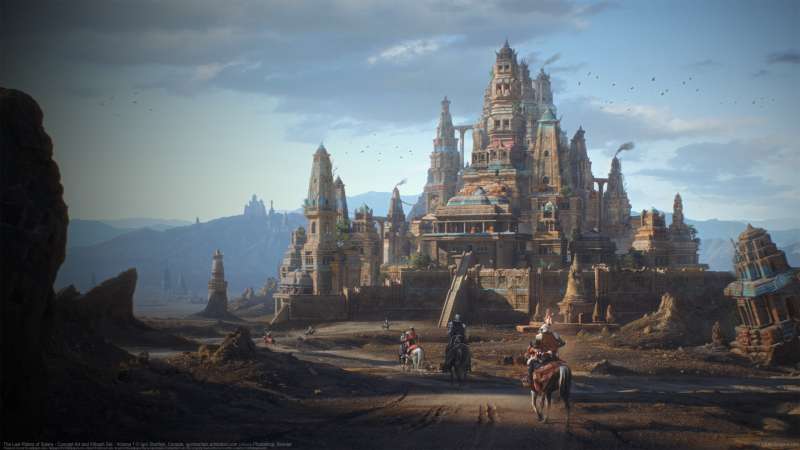 The Last Riders of Solara - Concept Art and Kitbash Set - Volume 1 wallpaper or background