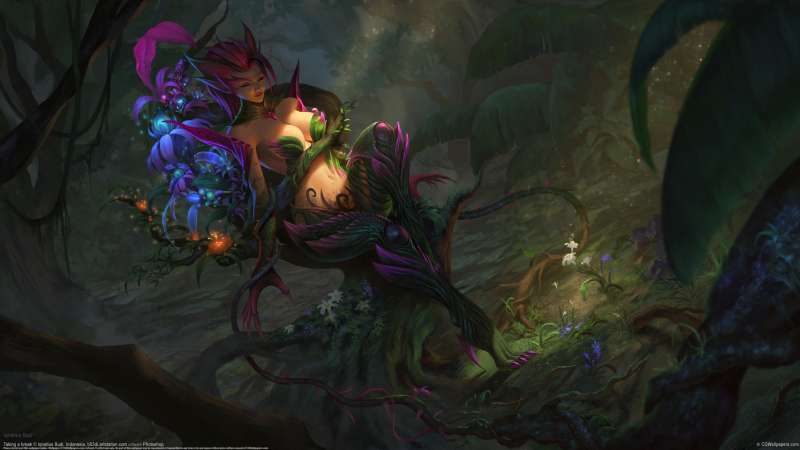 Zyra - League of Legends fan art wallpaper or background