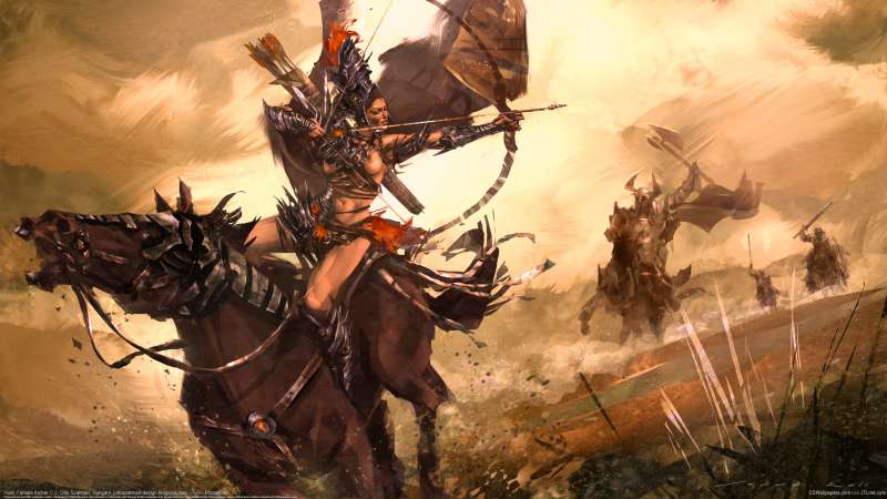 Hunt, Female Archer wallpaper or background