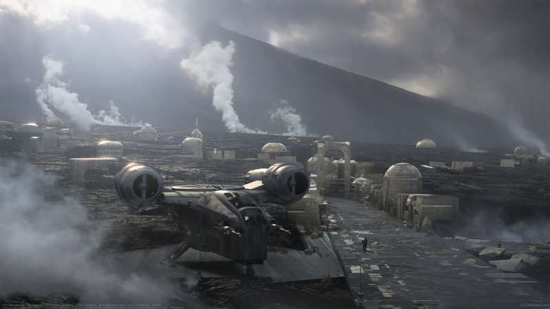 The Mandalorian : Lava planet 003 wallpaper or background