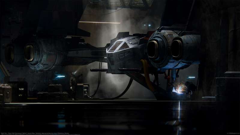 Night Owl - Close Orbit Dominance Fighter wallpaper or background