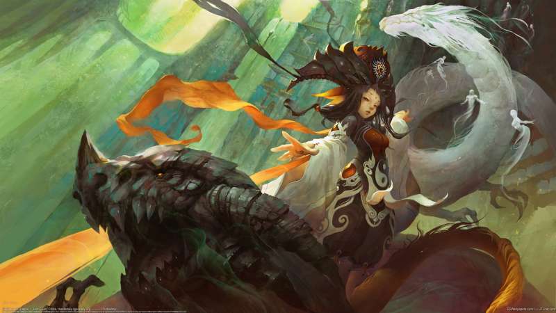 Goddess of Dragon wallpaper or background