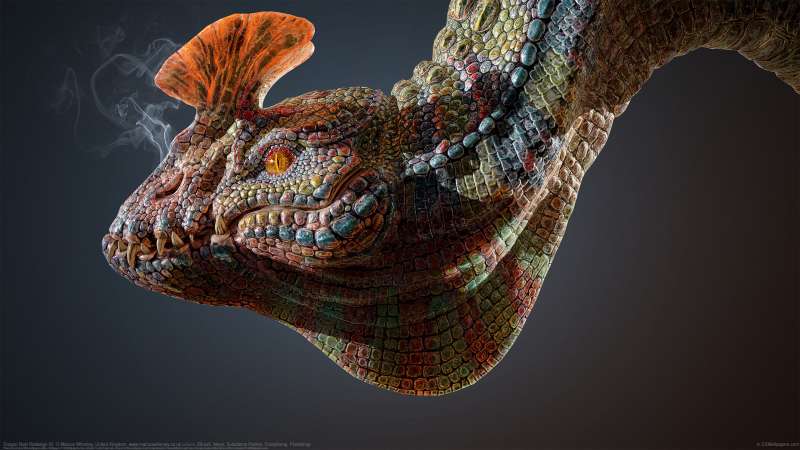 Dragon Bust Redesign 02 wallpaper or background