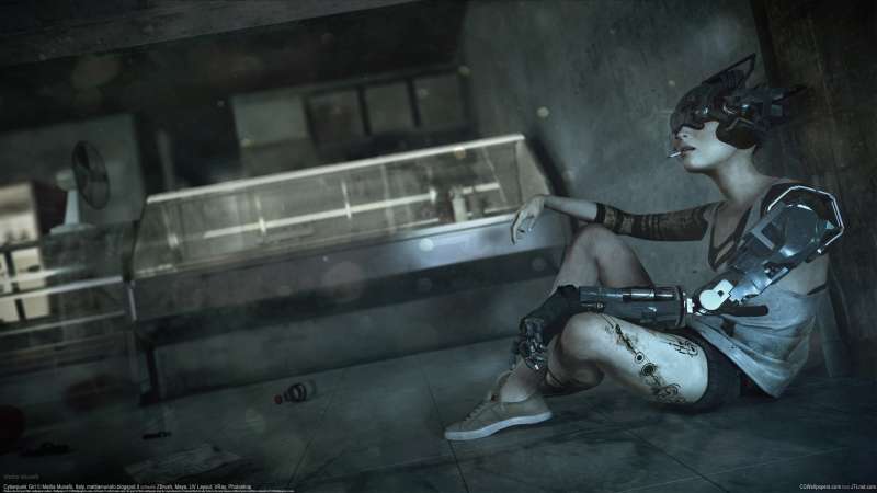 Cyberpunk Girl wallpaper or background