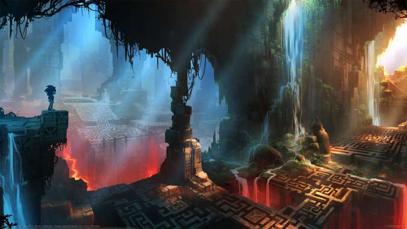 Sonic 2 concept art - labyrinth wallpaper or background