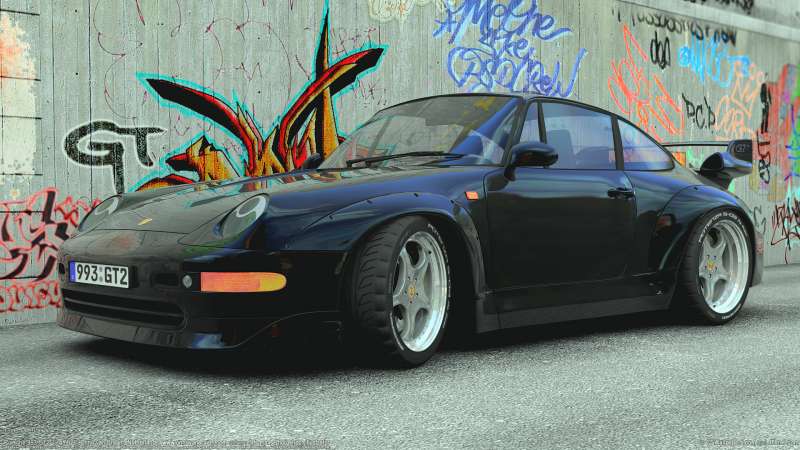 Porsche 993 GT2 'Graffiti' wallpaper or background