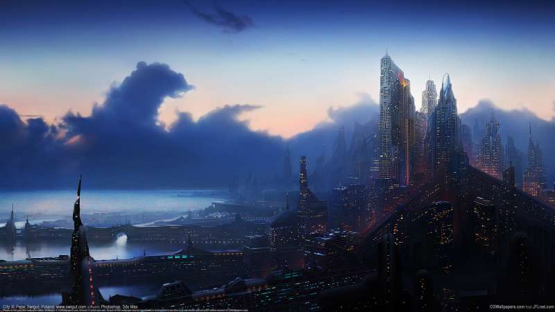 City wallpaper or background