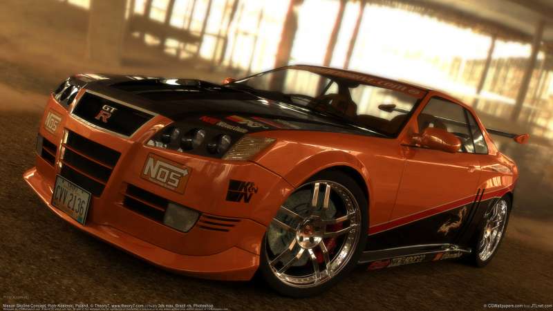 Nissan Skyline Concept wallpaper or background