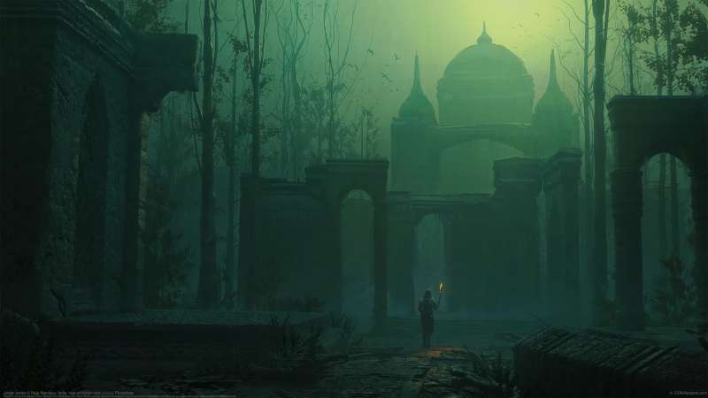 Jungle tombs wallpaper or background