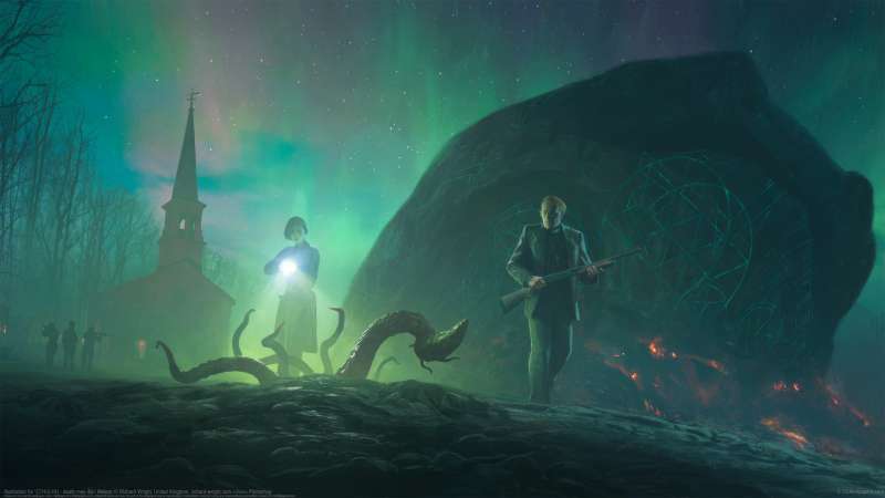 Illustration for 'CTHULHU - death may die': Meteor wallpaper or background