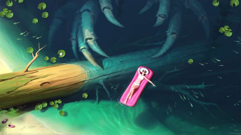 Illustration for EVILBOOK wallpaper or background