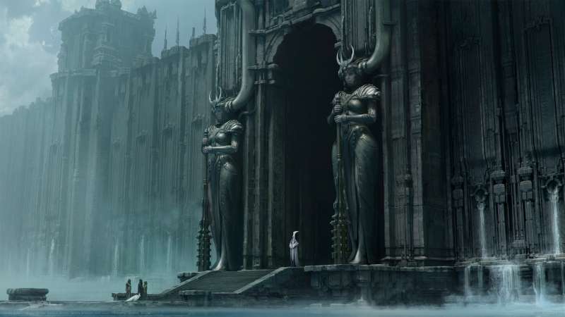 Temple gates wallpaper or background