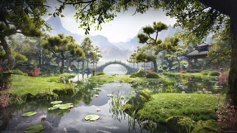 Meditation Garden wallpaper or background