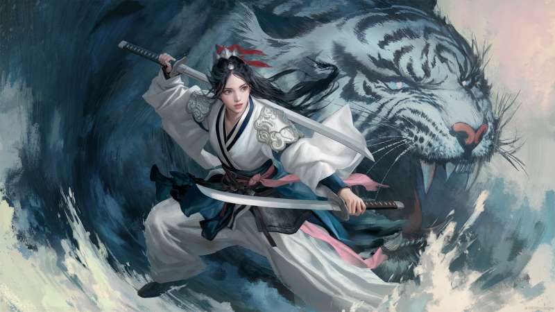 Jeong Sora, Warriors of the Breaking Dawn wallpaper or background