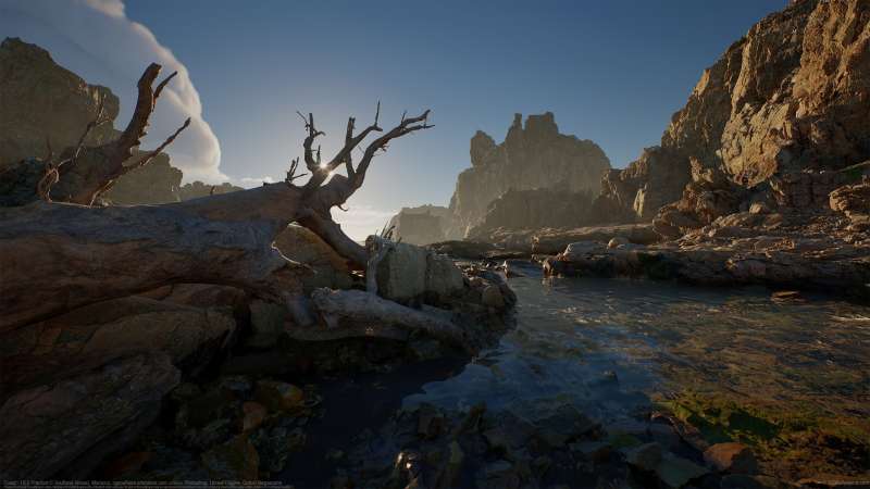 Coast - UE5 Practice wallpaper or background