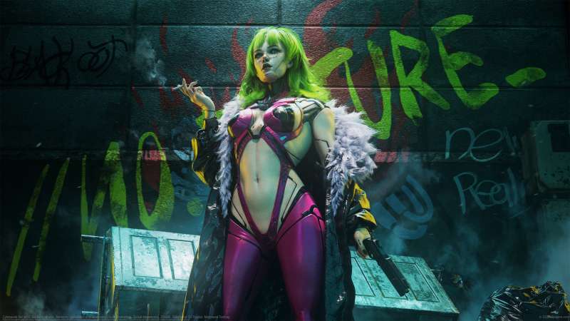 Cyberpunk fan art wallpaper or background