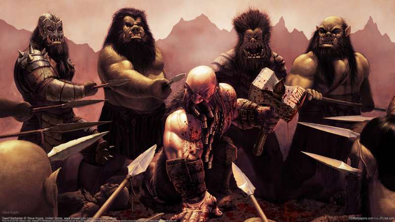 Dwarf Barbarian wallpaper or background