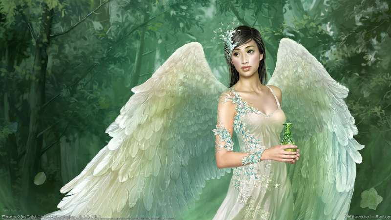 Whispering wallpaper or background
