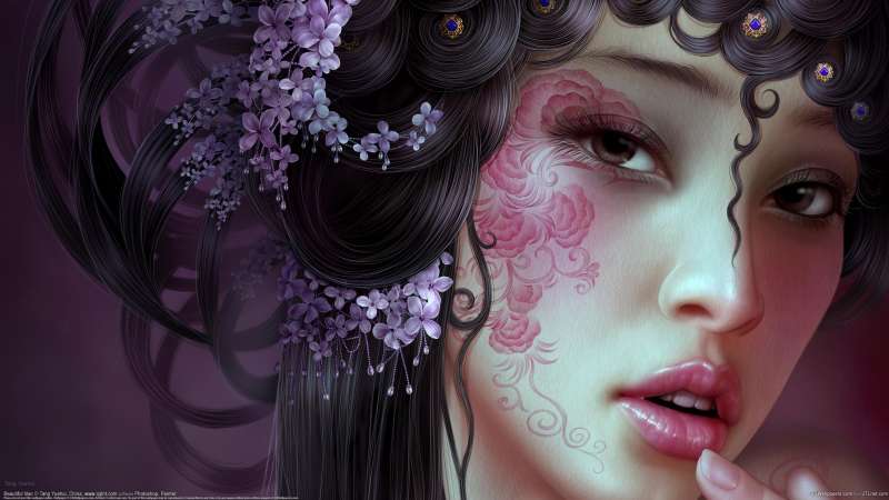 Beautiful lilac wallpaper or background