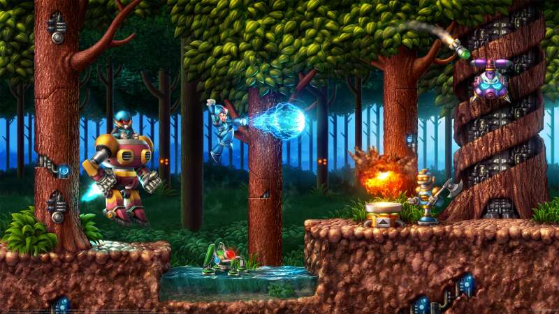 Mega Man X - Sting Chameleon's Stage wallpaper or background