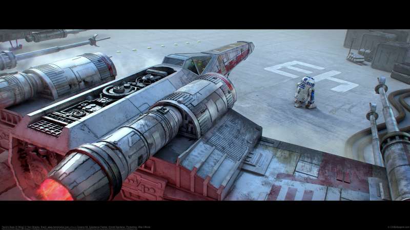 Yavin's Base (X-Wing) wallpaper or background