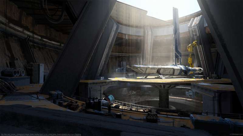 Star Wars Jedi: Survivor - Underground Hangar, Hidden Landing Pad wallpaper or background