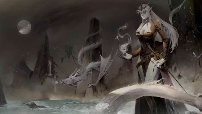 Dragon lady wallpaper or background